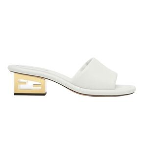 Fendi FF baguette leather sandals